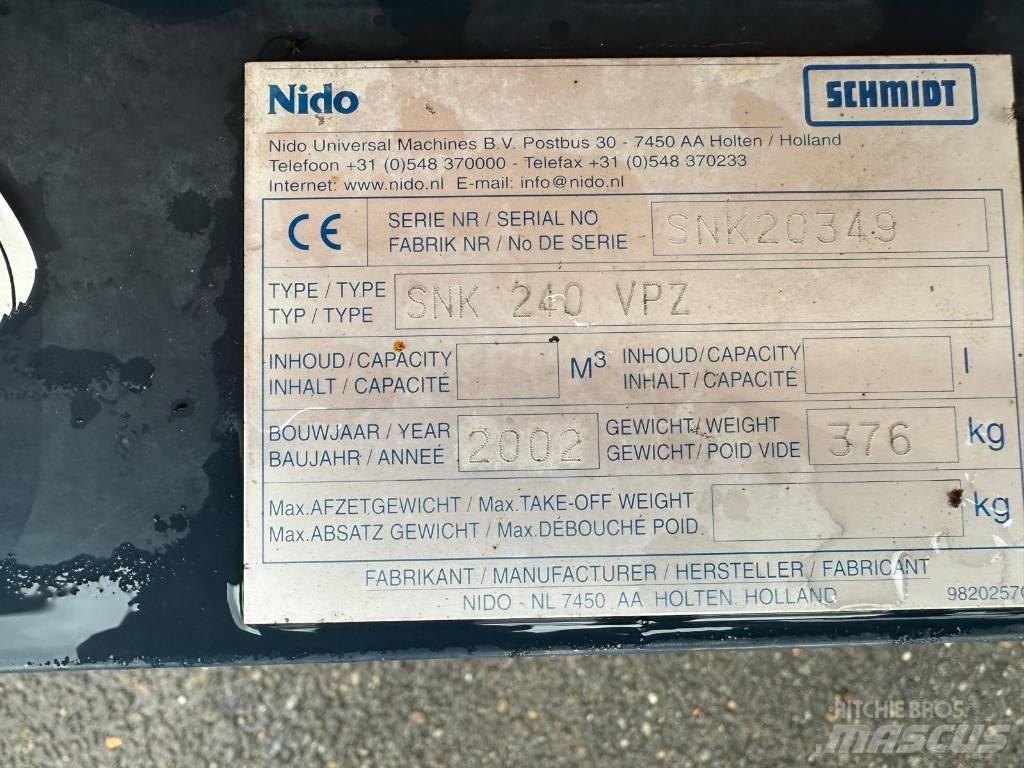 Nido SNK240VPZ Sneskovle og -plove