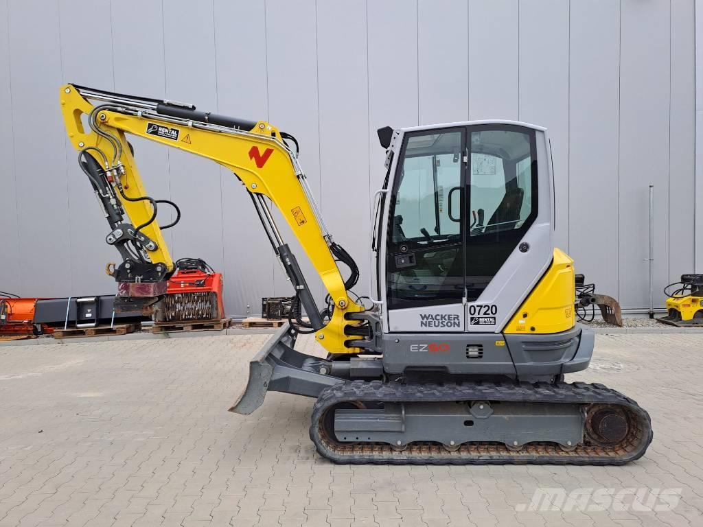 Wacker Neuson EZ50 Gravemaskiner på larvebånd