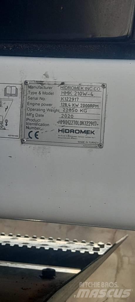 Hidromek HMK 210 W Gravemaskiner på hjul