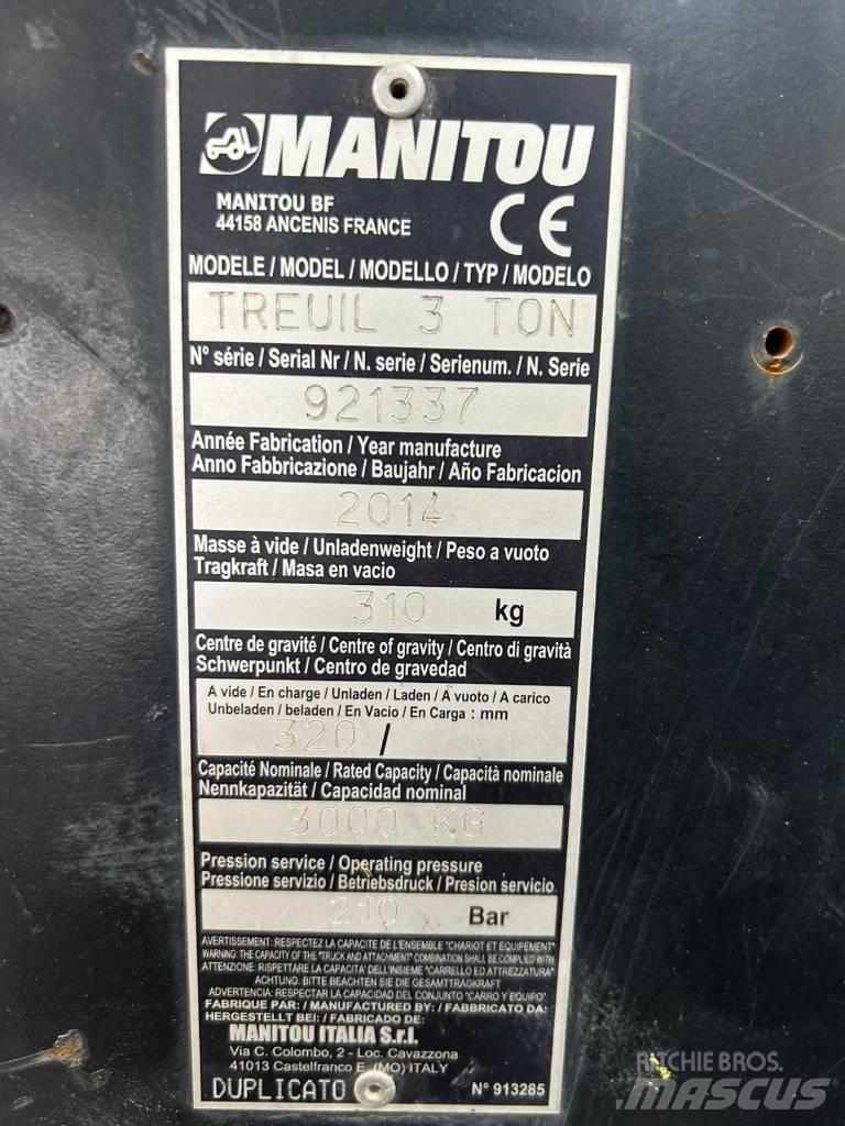 Manitou WINCH 3T Andet tilbehør