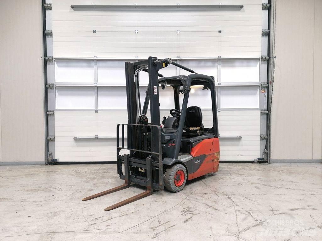 Linde E14-02 El gaffeltrucks