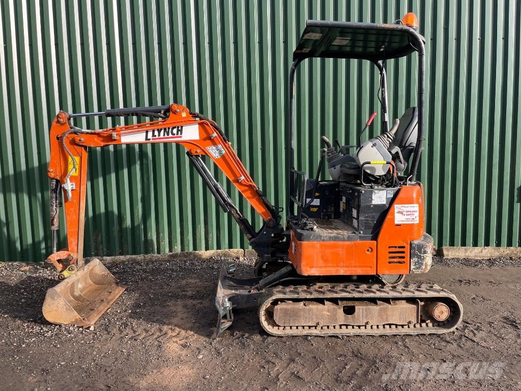 Hitachi ZX 19 U-6 Minigravemaskiner