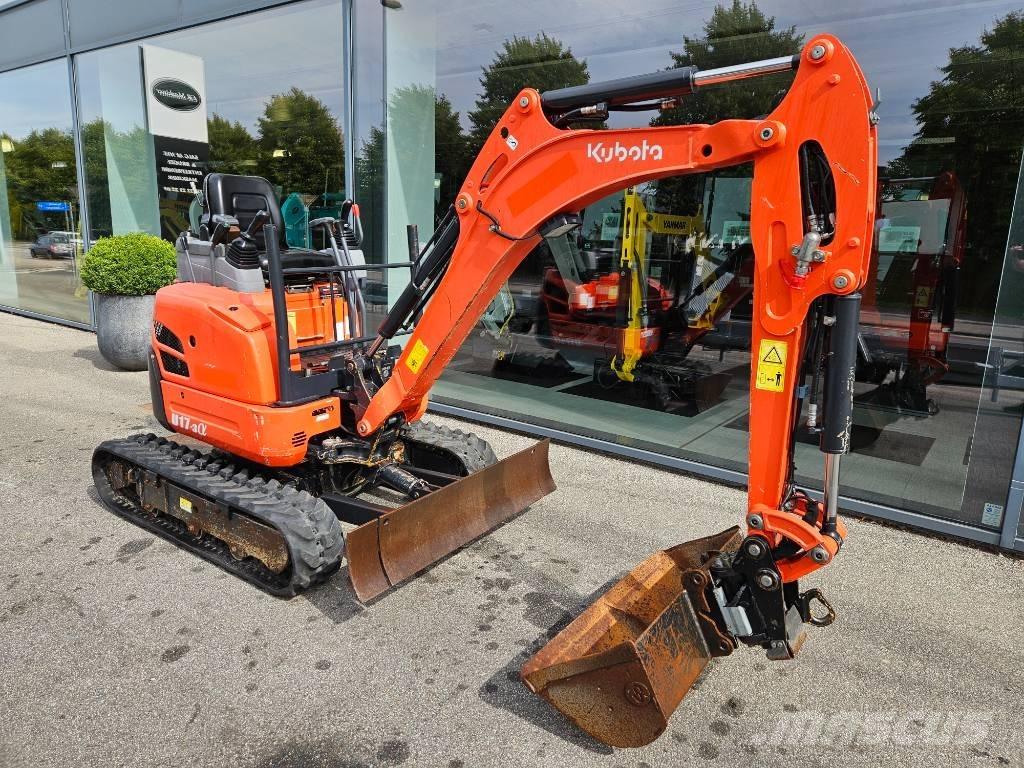 Kubota u17-3a Minigravemaskiner