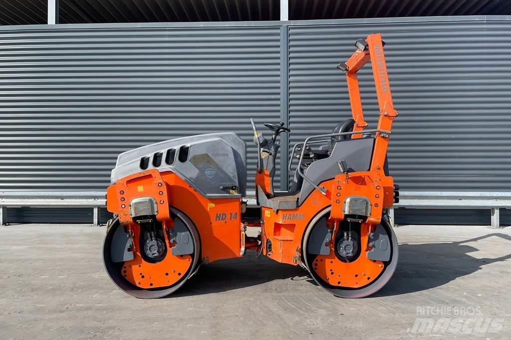 Hamm HD 14 VV Tvilling tromle