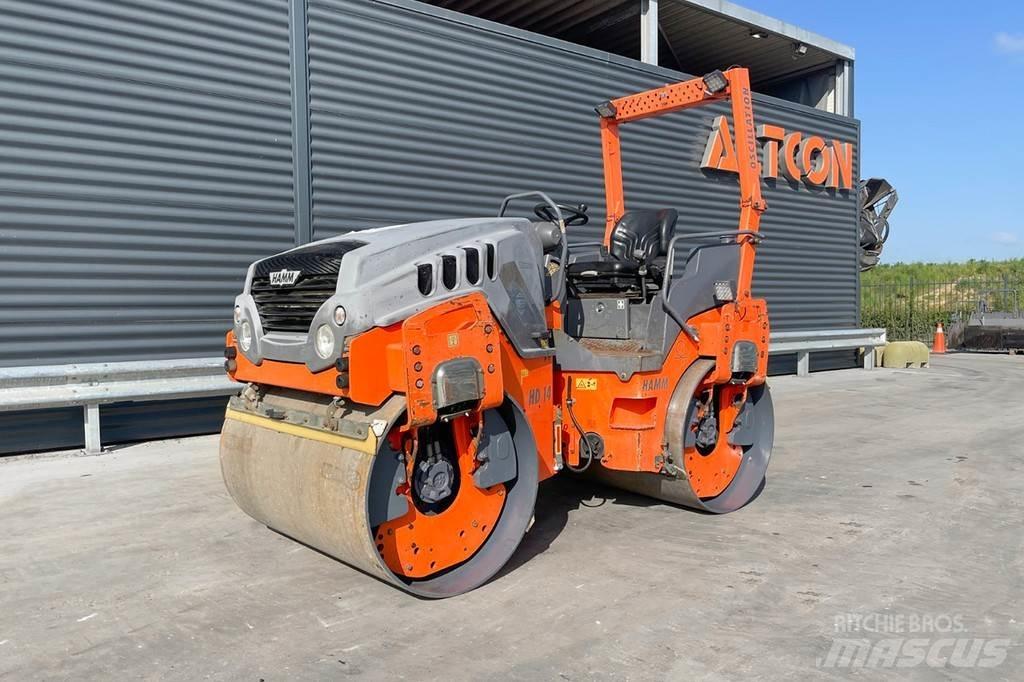 Hamm HD 14 VV Tvilling tromle
