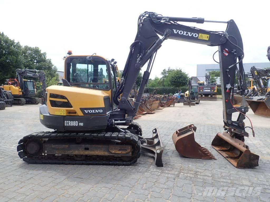 Volvo ECR 88 D Midi-gravemaskiner 7t - 12t