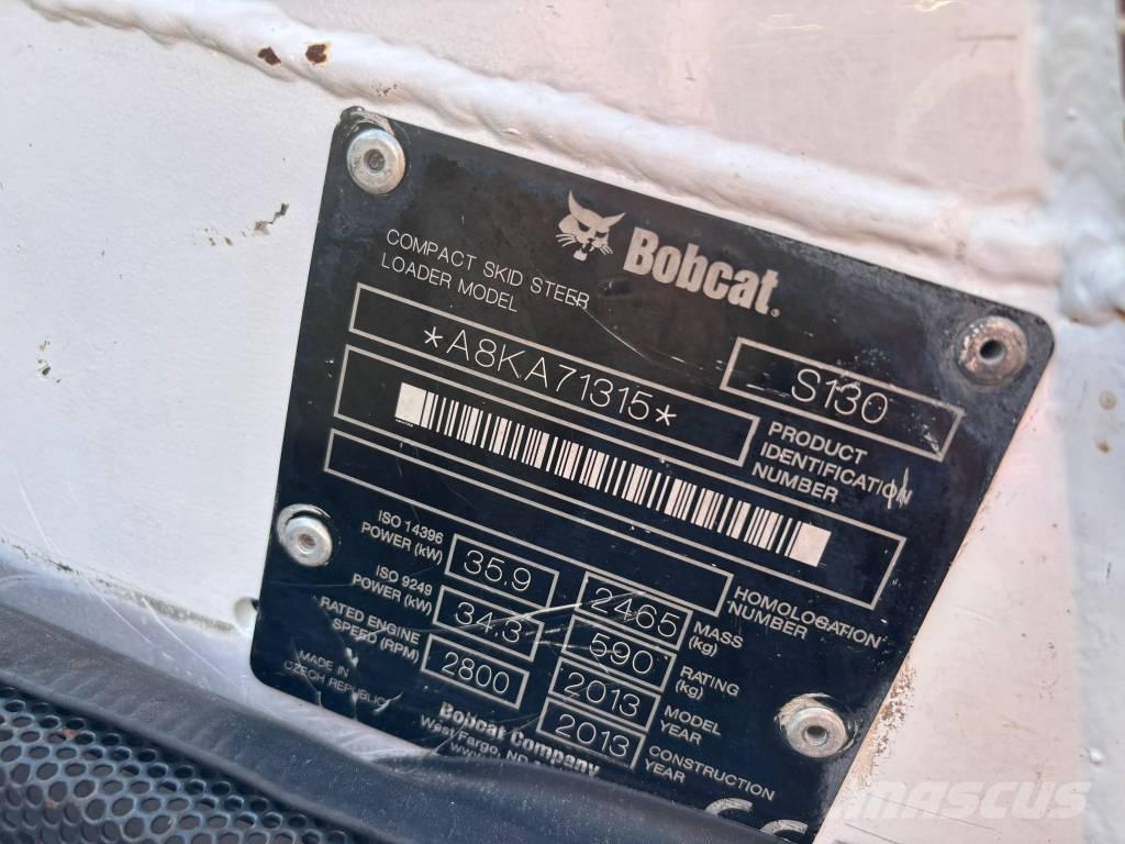 Bobcat S 130 Minilæsser - skridstyret