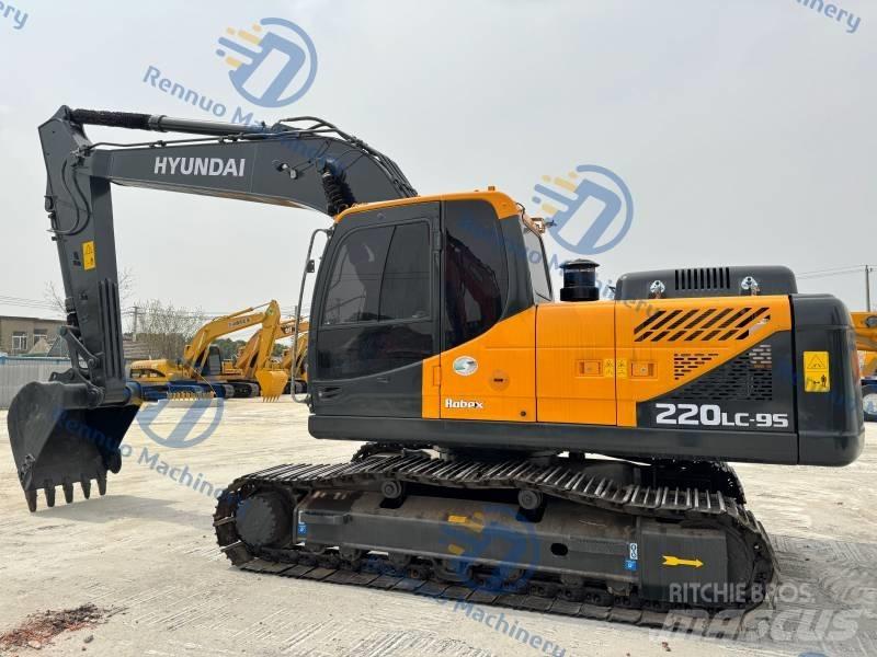 Hyundai R220LC-9S Gravemaskiner på larvebånd