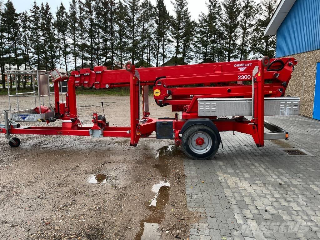 Omme 2300EXBD Trailermonterede lifte