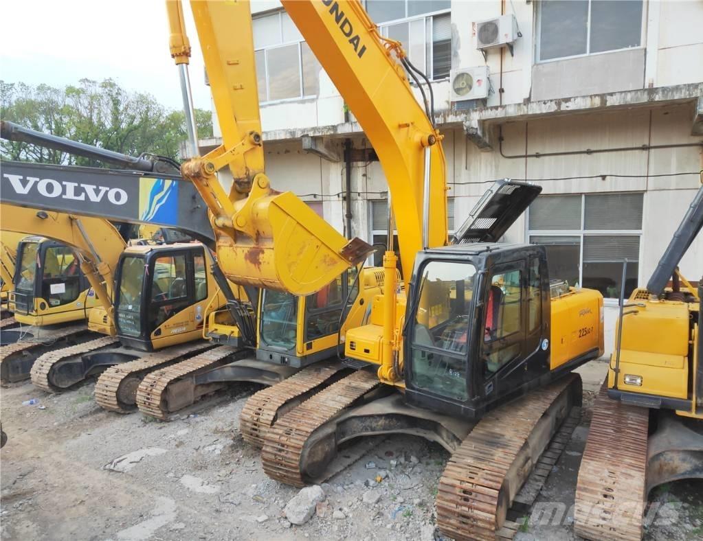 Hyundai R225LC-7 Gravemaskiner på larvebånd