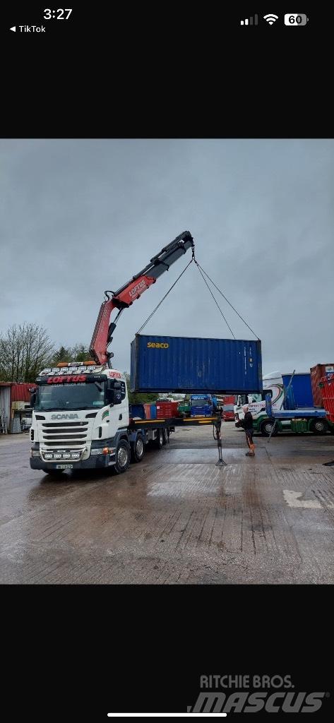 Scania R 420 Lastbil med kran