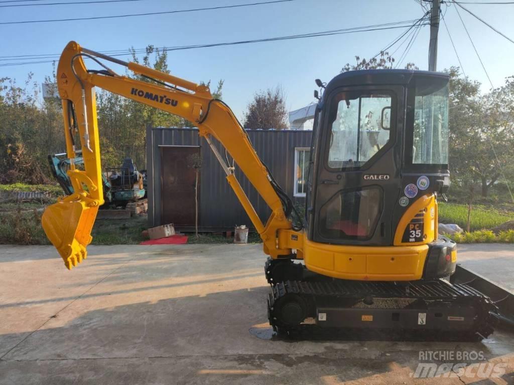 Komatsu PC 35 MR Minigravemaskiner