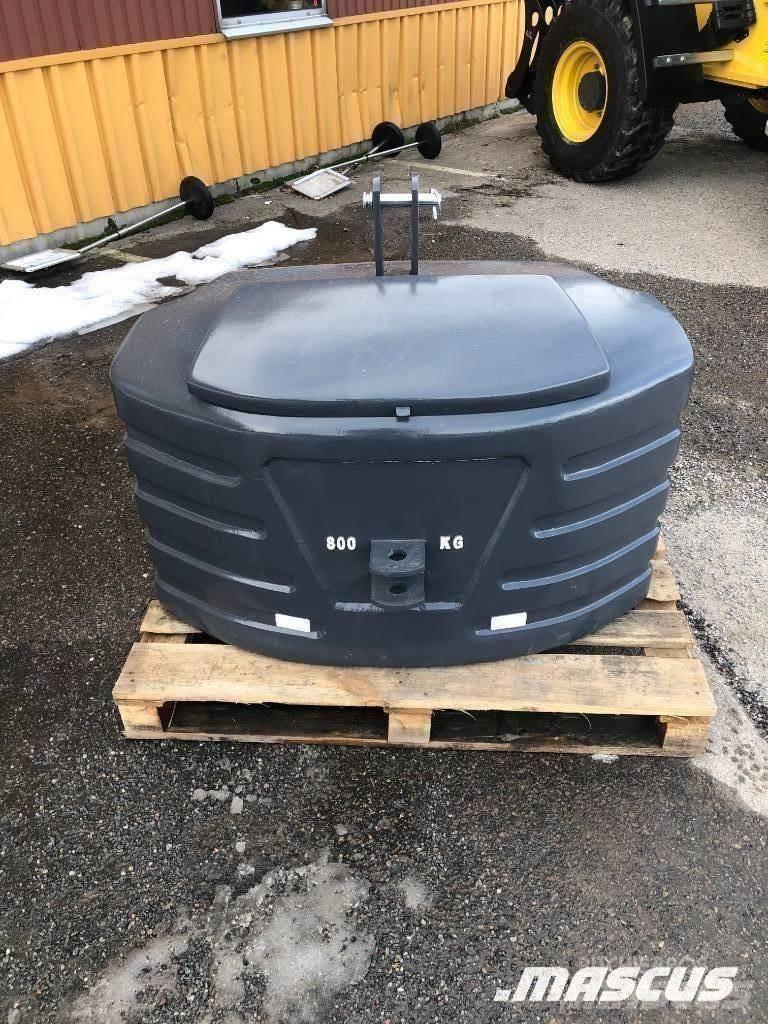  Frontvikter 800 KG Frontvægte
