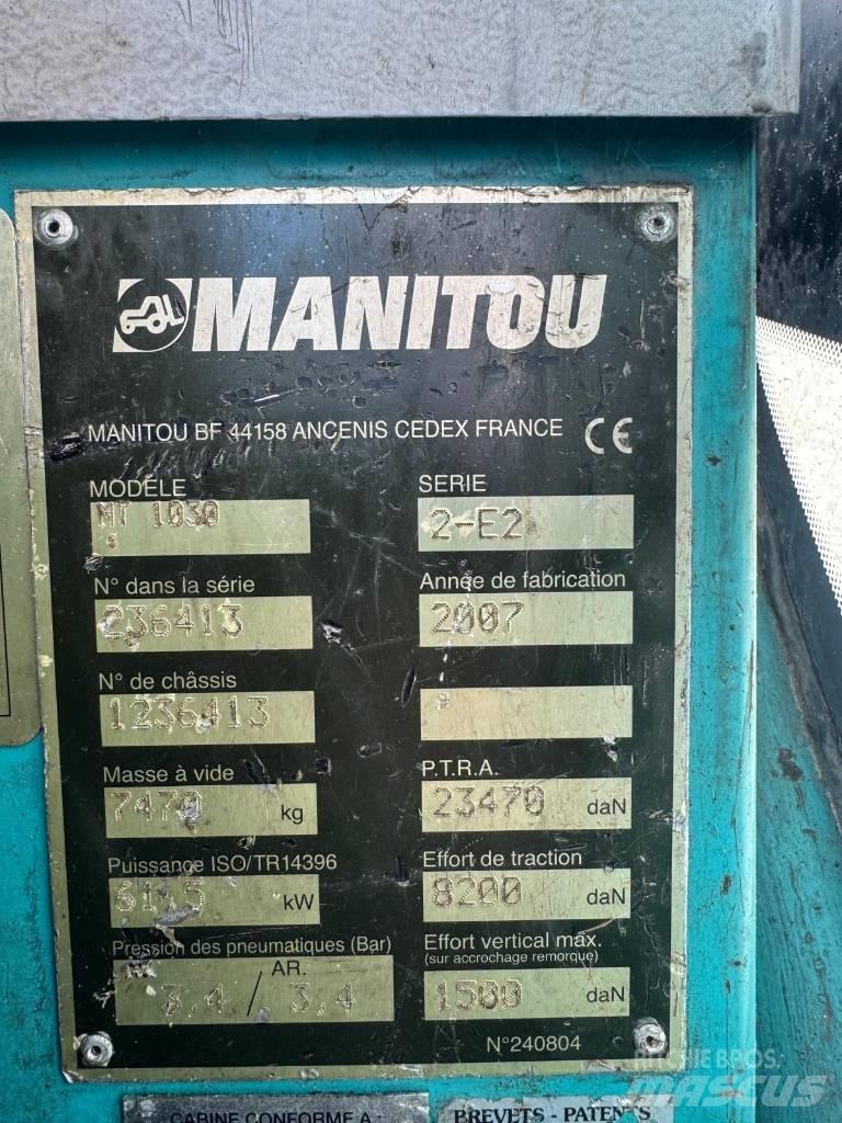 Manitou MT 1030 S Teleskoplæssere
