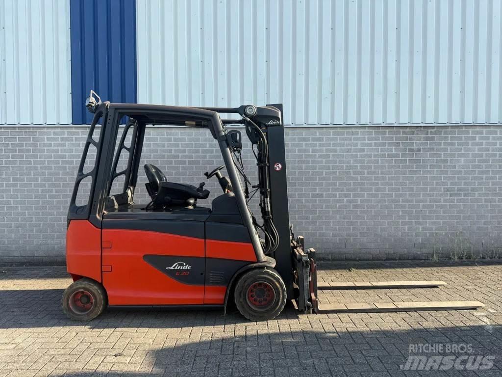 Linde E30HL-01/600 El gaffeltrucks