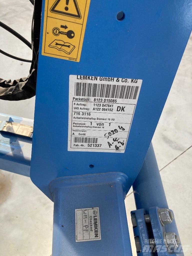 Lemken Diamant 16 Vendeplove