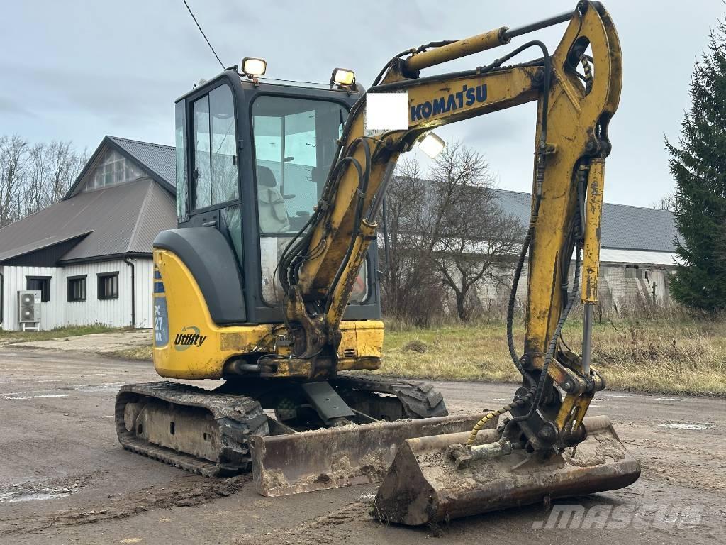Komatsu PC 27 MR-2 Minigravemaskiner