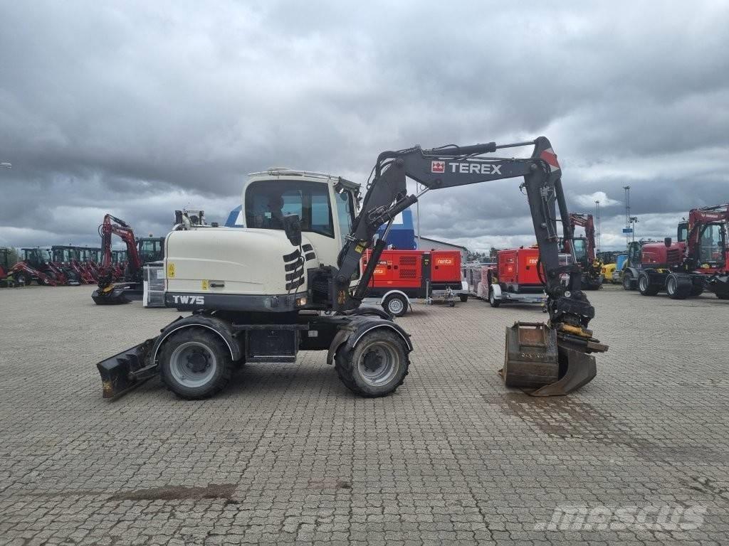 Terex TW 75 Gravemaskiner på hjul