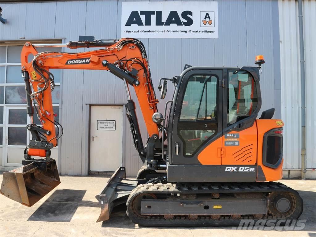 Doosan DX85R-7 Midi-gravemaskiner 7t - 12t