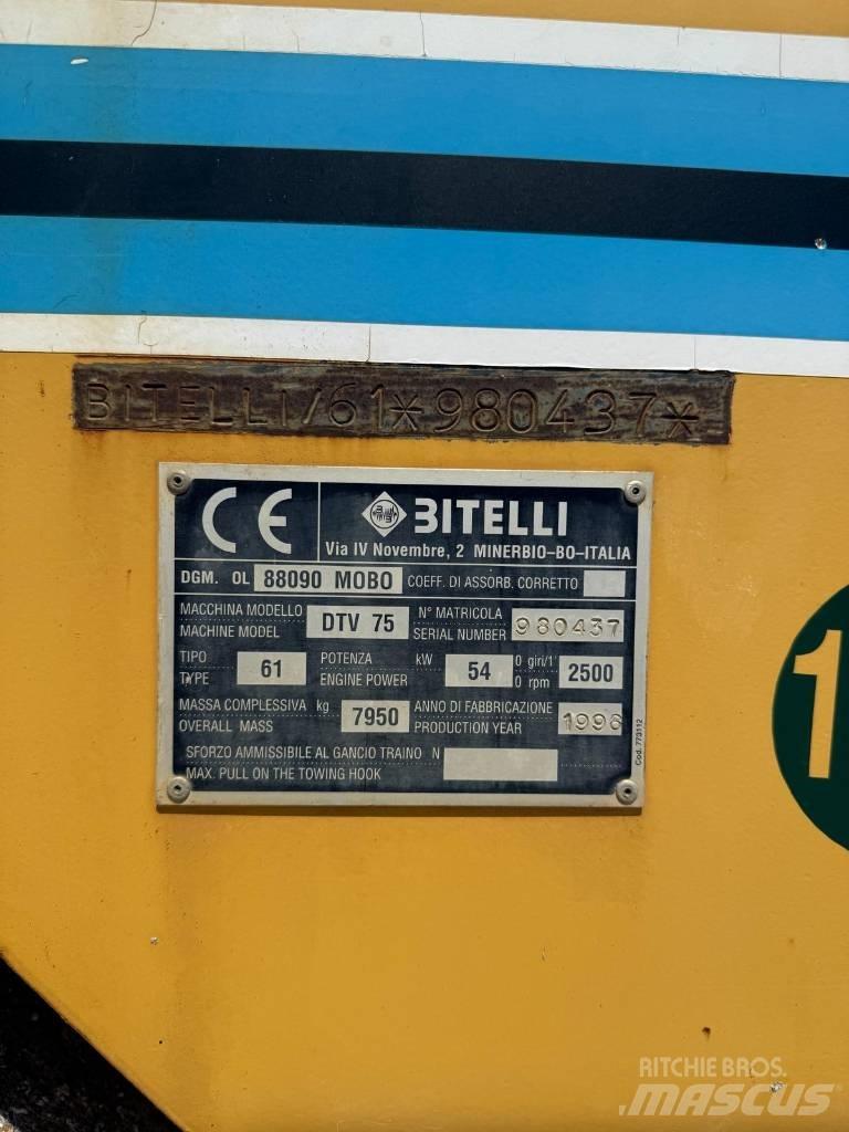 Bitelli DTV 75 Tvilling tromle
