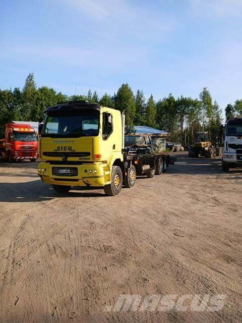 Sisu E11M Skovmaskintransportlastbiler