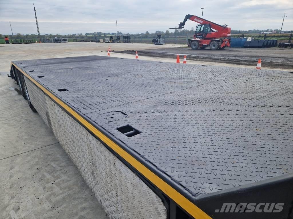 Scania P 400 Flatbed lastbiler med spil