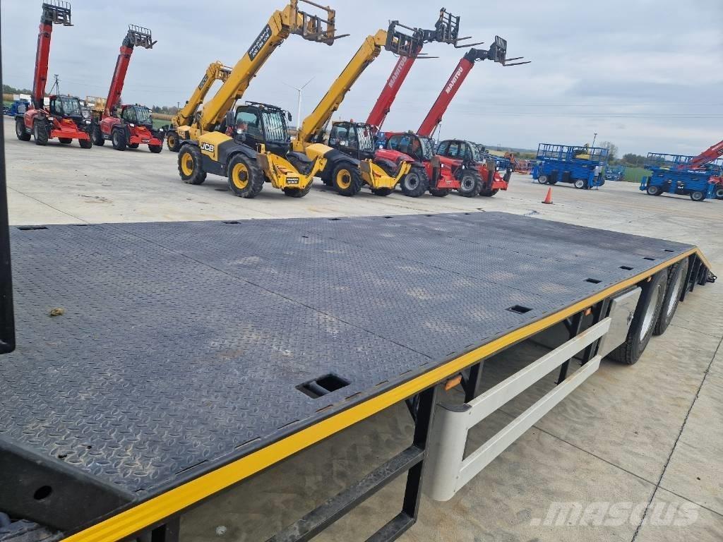 Scania P 400 Flatbed lastbiler med spil