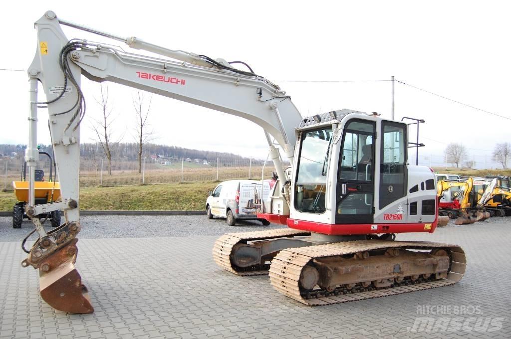 Takeuchi TB2150R Gravemaskiner på larvebånd