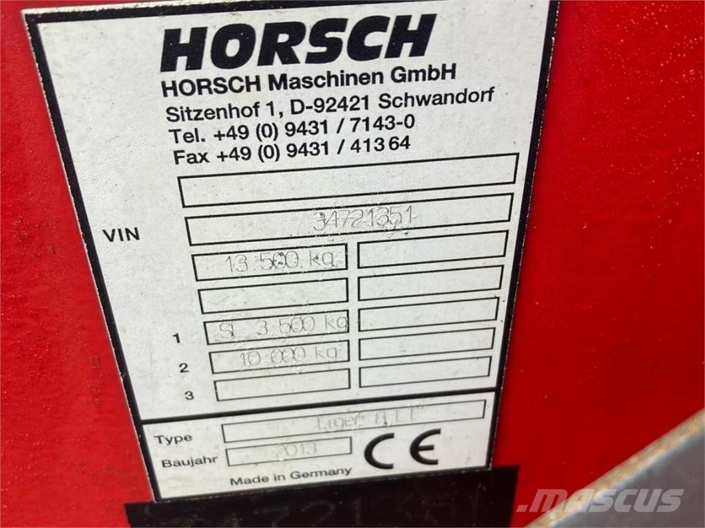 Horsch Tiger 8 LT Kultivatorer