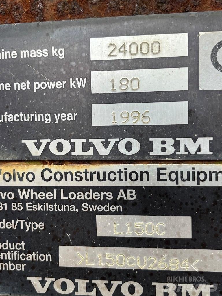 Volvo L 150 C Læssemaskiner på hjul