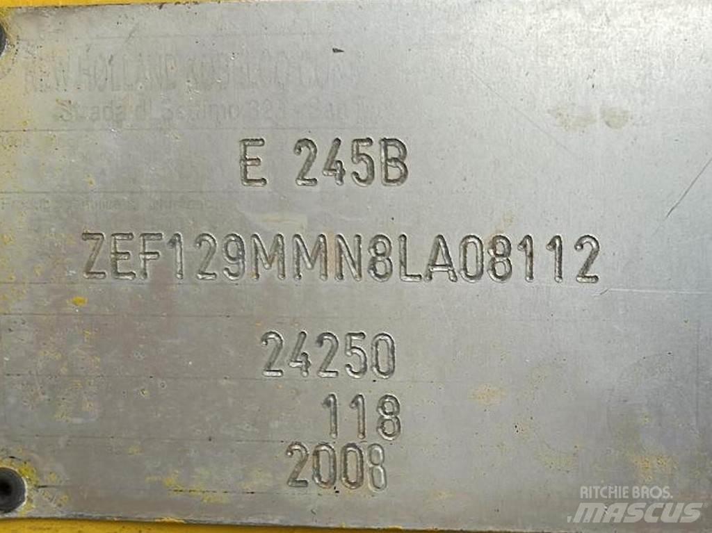 New Holland E245B Special gravemaskiner