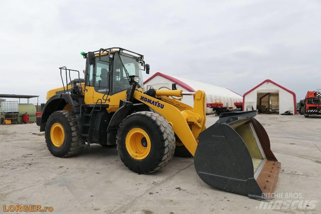 Komatsu WA 380-8EO Læssemaskiner på hjul