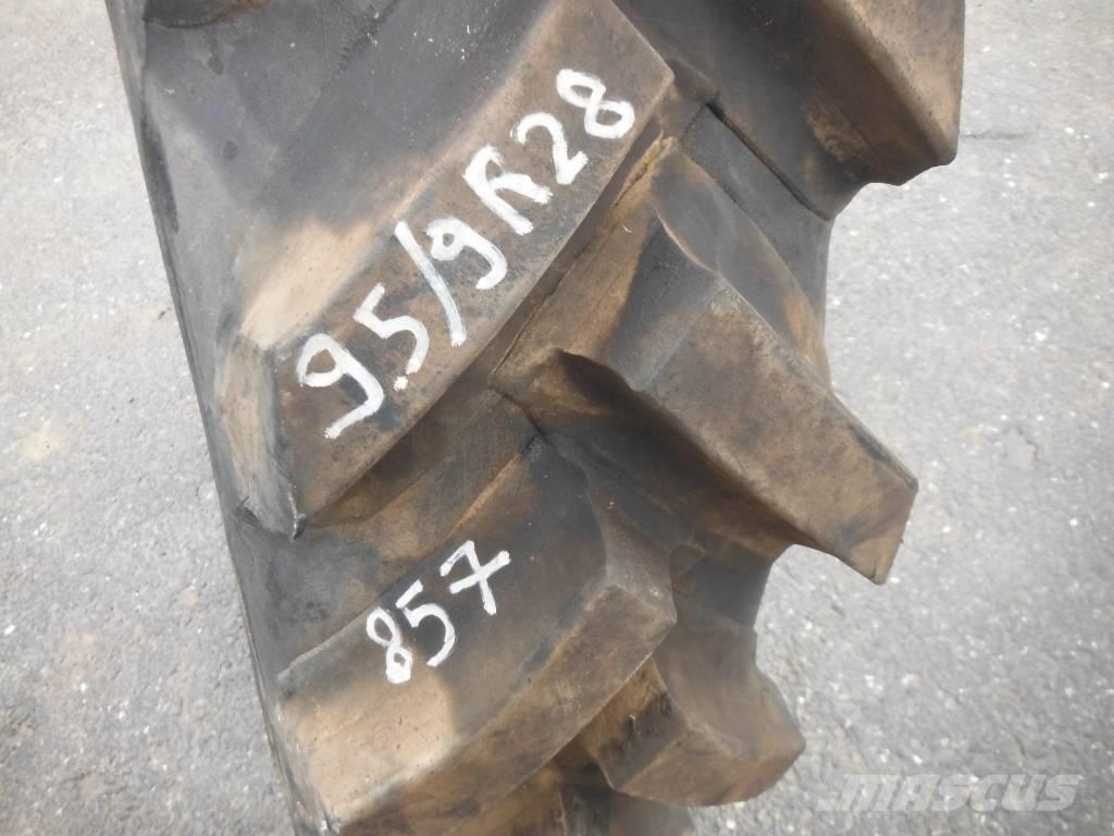 Michelin 9.5/9R28 Hjul, Dæk og Fælge