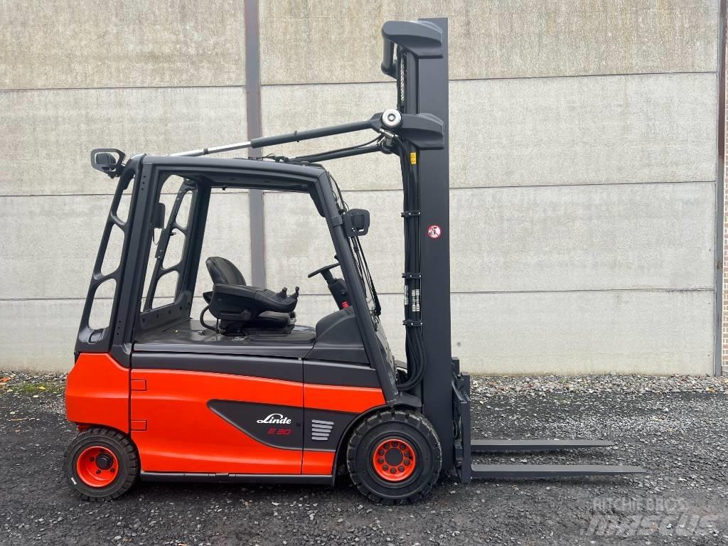 Linde E30L-01 El gaffeltrucks