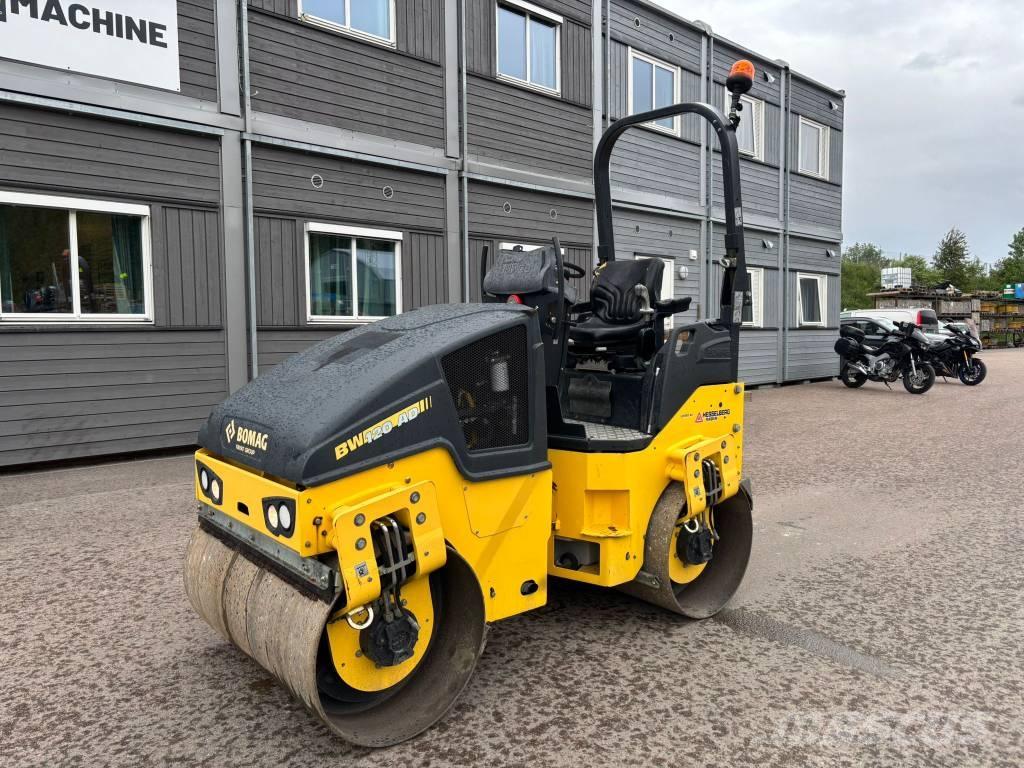  ** SOLD ** Bomag BW120AD-5 Tvilling tromle