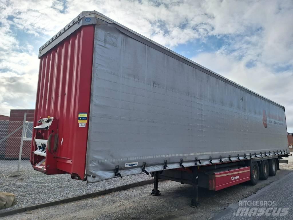 Krone Gardin trailer Semi-trailer med Gardinsider
