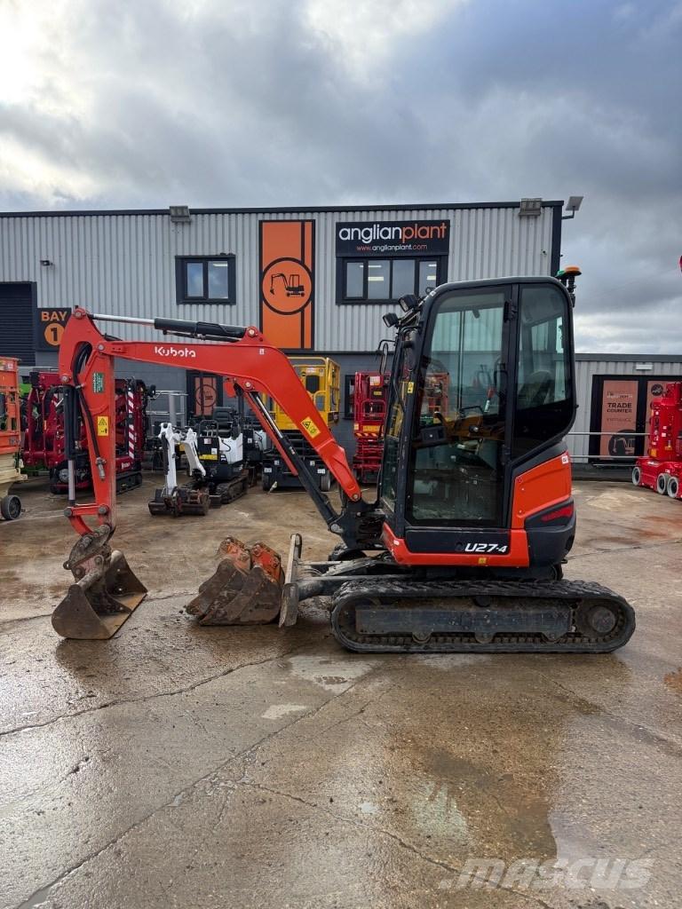 Kubota U 27-4 Minigravemaskiner