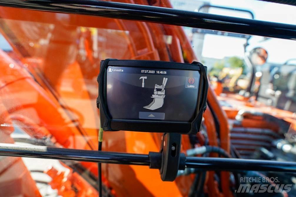 Hitachi ZX 140 W-6 Gravemaskiner på hjul