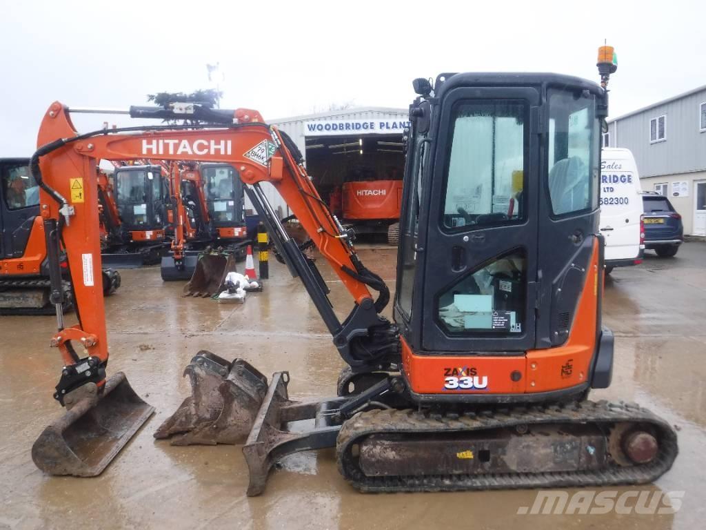 Hitachi ZX 33 U-6 Minigravemaskiner