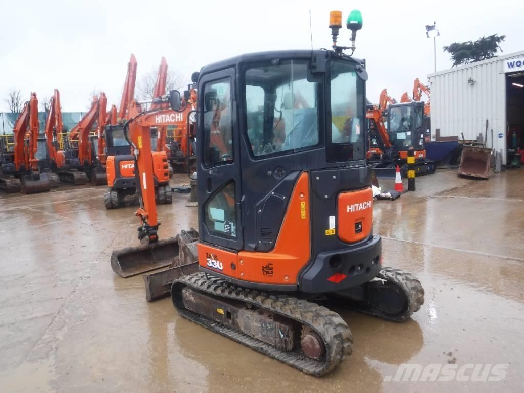 Hitachi ZX 33 U-6 Minigravemaskiner