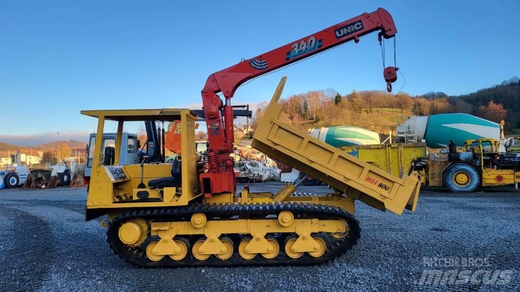 Morooka MST 800 E Bælte-tipvogn
