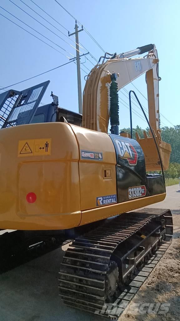 CAT 313 D Gravemaskiner på hjul