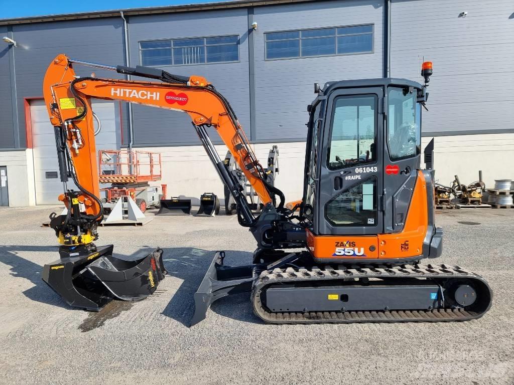 Hitachi ZX55U-6 Minigravemaskiner