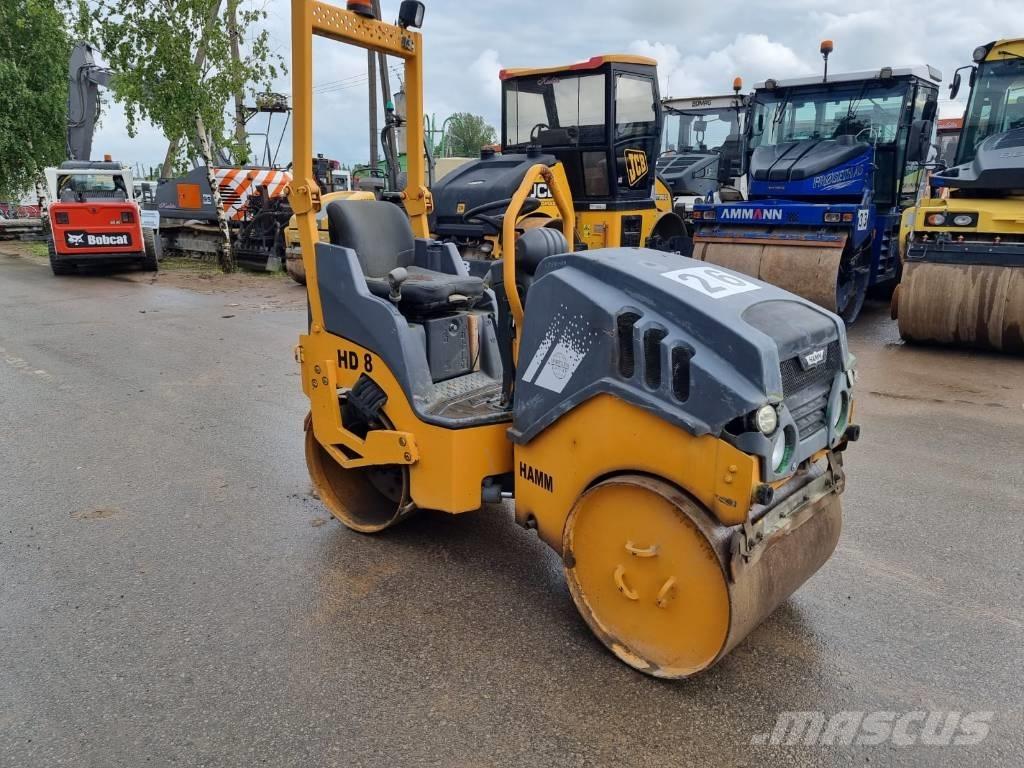Hamm HD8 CW Tvilling tromle