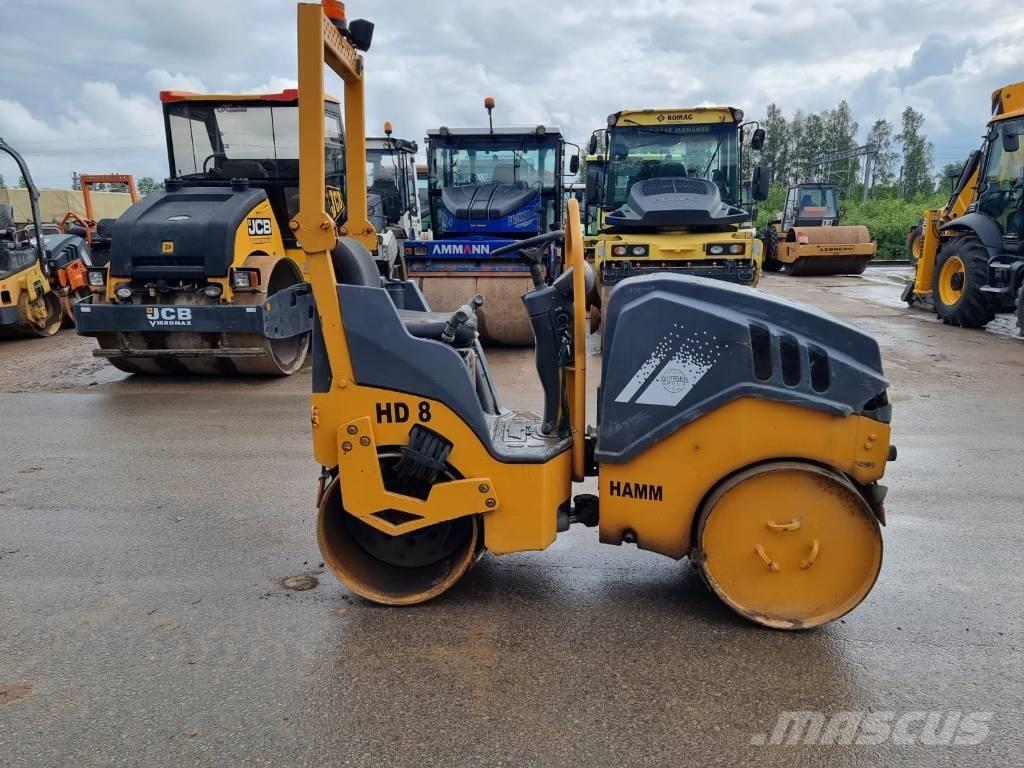 Hamm HD8 CW Tvilling tromle