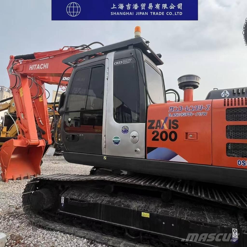 Hitachi ZX 200 Gravemaskiner på larvebånd