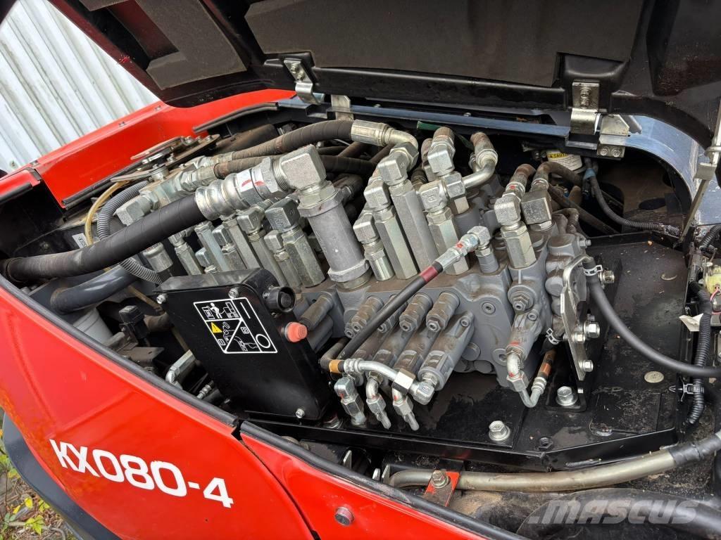 Kubota KX 080-4 Midi-gravemaskiner 7t - 12t