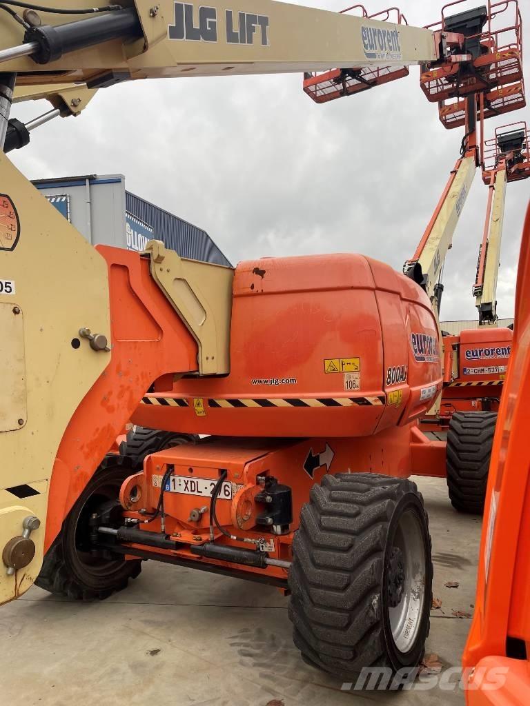 JLG 800 AJ Bomlifte med knækarm