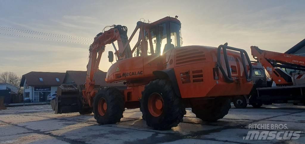 Mecalac 12 M TX Gravemaskiner på hjul
