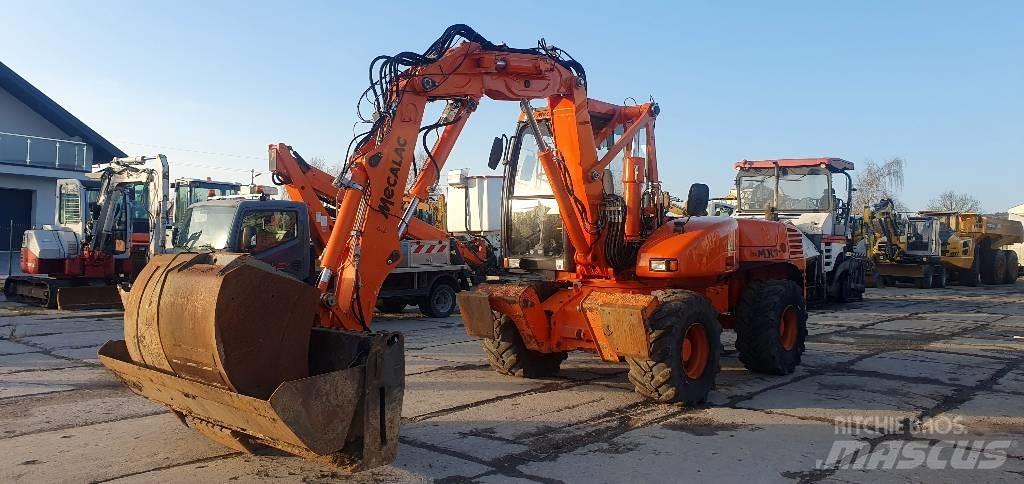 Mecalac 12 M TX Gravemaskiner på hjul